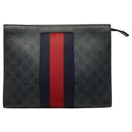 Borsa Clutch Gucci GG Supreme Sherry Line