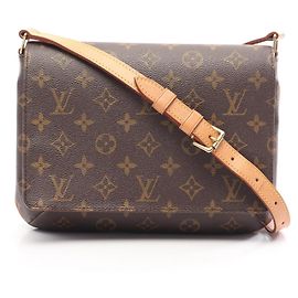 Borsa a tracolla Louis Vuitton Musette Tango Short Strap Monogram