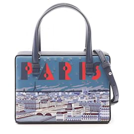 Loewe Postal Small City Paris 2-Wege-Handtasche