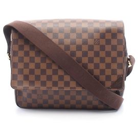 Borsa a tracolla Louis Vuitton Shelton MM Damier Ebene