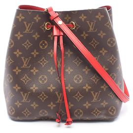 Borsa a tracolla Louis Vuitton NeoNoe Monogram Coquelicot