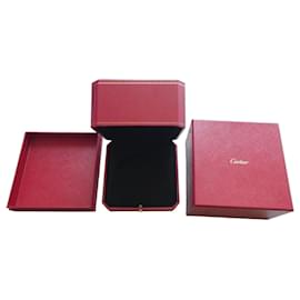Cartier Juste un Clou Bracelet Jewelry Box - Red Leather