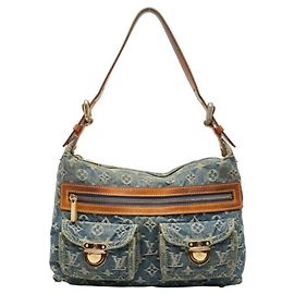 Borsa a tracolla Louis Vuitton Monogram Denim