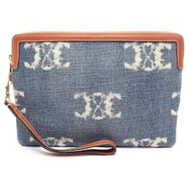 Borsa a mano clutch Celine Triomphe Second Bag - Céline