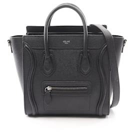 Borsa a mano 2-Way Celine Luggage Nano Shopper - Céline