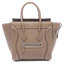 Borsa a mano Celine Luggage Micro Shopper - Céline
