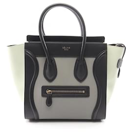 Celine Luggage Micro Shopper Tote Bag - Céline