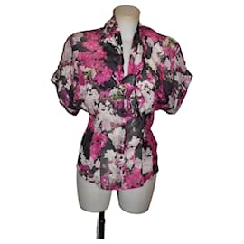 Paul Smith Black Label Blumenbluse