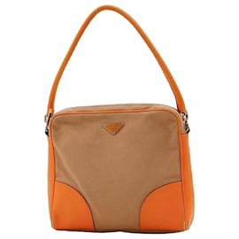 Borsa a tracolla bicolore Prada