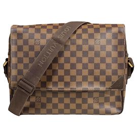 Borsa a tracolla Louis Vuitton Shelton MM Damier