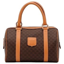 Borsa Boston Vintage Celine Monogram Canvas - Céline