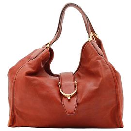 Borsa Hobo Gucci in pelle rossa