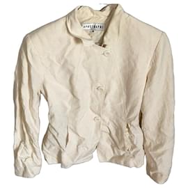 Chaqueta de lino beige - Apostrophe