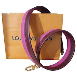 Louis Vuitton Schultergurt Cluny MM Leder Fuchsia