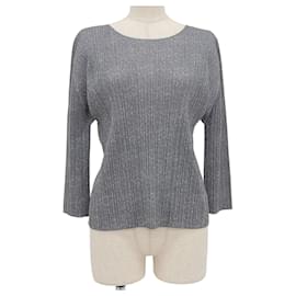 Issey Miyake Top de poliéster PLEATS PLEASE