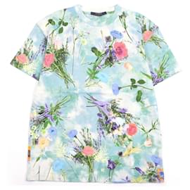 Camiseta de algodón Louis Vuitton con estampado flower Inside-out