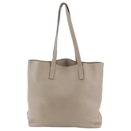 Prada Leder-Tote-Bag mit Dreiecks-Logo