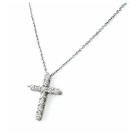 Collana a Croce in Platino e Diamanti Tiffany & Co.