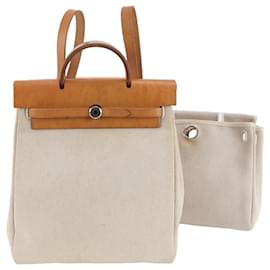 Zaino 2-way Hermes Herbag Ad Toile H Leather - Hermès