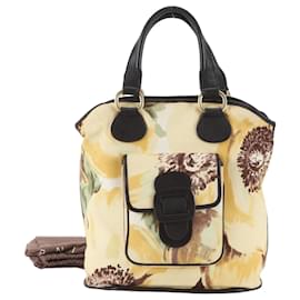 Céline Borsa Tote in pelle con motivo floreale Celine