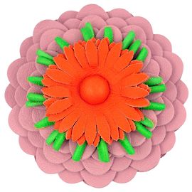 Charm per borsa Loewe Stud Flower in pelle