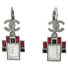 Orecchini a lobo Chanel placcati in argento