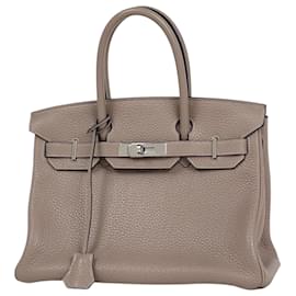 Hermès Borsa Hermes Birkin 30 in Turtledove Grey
