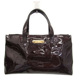 Louis Vuitton Monogram Vernis Wilshire PM Handbag