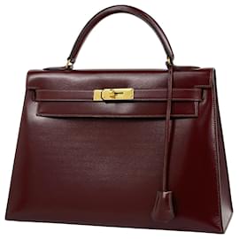 Hermès Borsa Hermes Kelly 32 in Rouge H