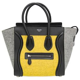 Céline Borsa a mano Celine Luggage Micro Shopper