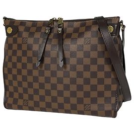 Louis Vuitton Duomo Crossbody Shoulder Bag aus Damier Canvas
