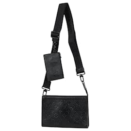 Borsa a tracolla e portafoglio portatile Louis Vuitton Gaston
