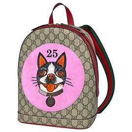 Zaino Gucci GG Supreme Bosco Sherry Line