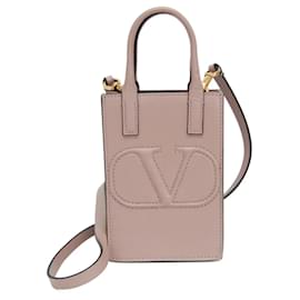 Pochette téléphone Valentino Garavani V Logo Walk