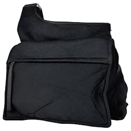 Borsa a tracolla Prada in tessuto nero