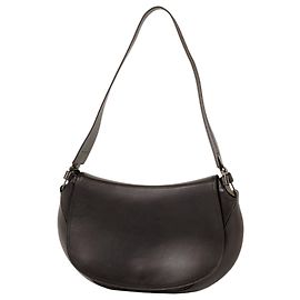 Salvatore Ferragamo Gancini One-Shoulder Lederhandtasche