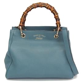 Borsa a mano Gucci Bamboo Shopper Small