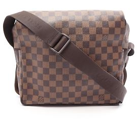 Borsa a tracolla Louis Vuitton Naviglio Damier Ebene
