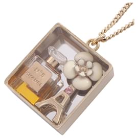 Collana Chanel No. 5 Camélia placcata in oro