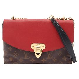 Bolsa de Ombro Louis Vuitton Saint Placido Monogram Cerise