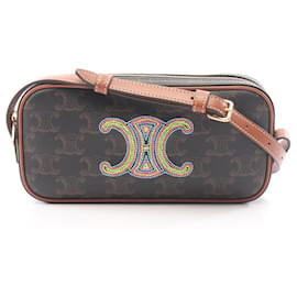 Celine Mini Borsa Camera in Pelle Triomphe - Céline