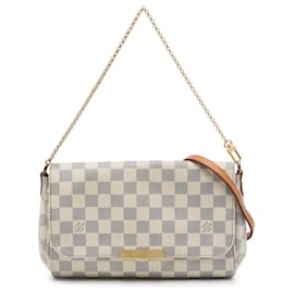 Louis Vuitton White Damier Azur Favorite MM