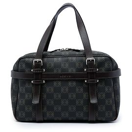 Borsa LOEWE in tela rivestita Anagram marrone