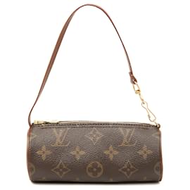 Louis Vuitton Brown Monogram Papillon Pochette