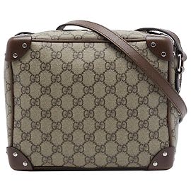 Bolso bandolera Gucci Beige GG Supreme Soft Trunk