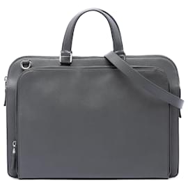 Borsetta da lavoro Prada Gray Saffiano