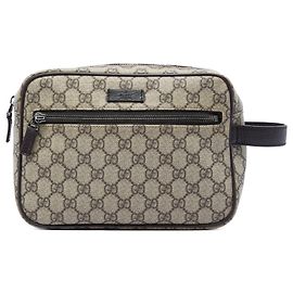 Clutch Gucci Beige GG Supreme