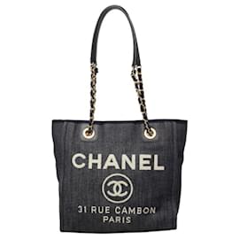 Chanel Coco Mark Deauville PM Chain Tote Bag