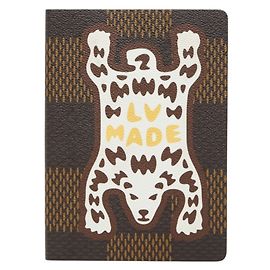 Quaderno Louis Vuitton Damier Clemence Bear Print