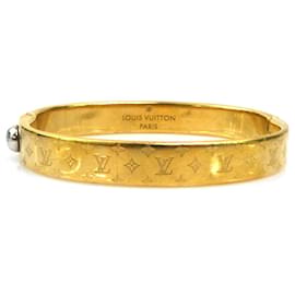 Bracciale Rigido in Metallo Dorato Louis Vuitton